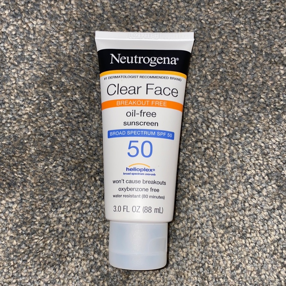 Neutrogena SPF 50 Sunscreen